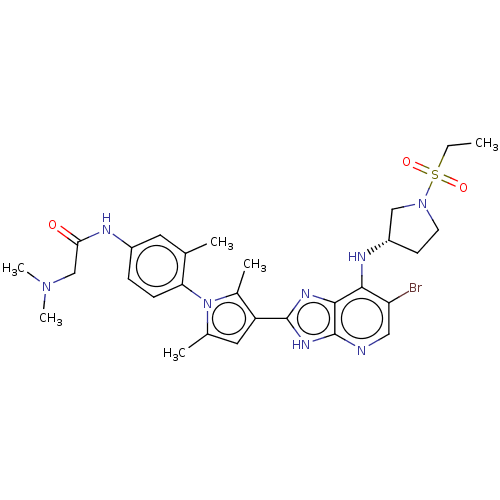 Chemical structure of BindingDB Monomer ID 50620995