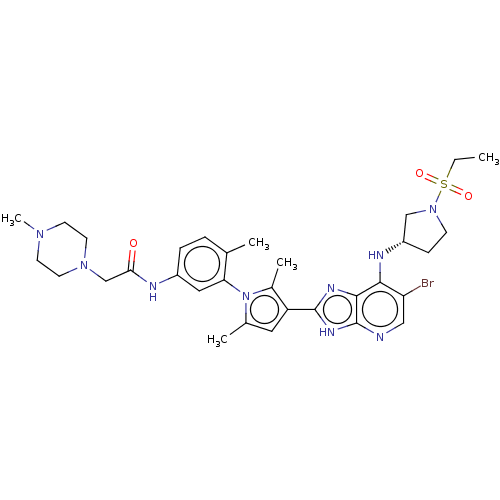 Chemical structure of BindingDB Monomer ID 50620998