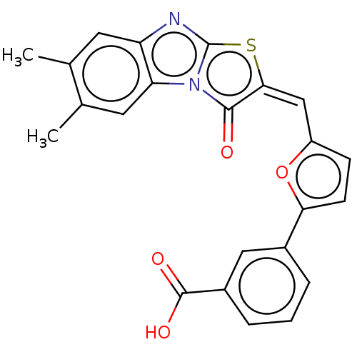 Chemical structure of BindingDB Monomer ID 50621107