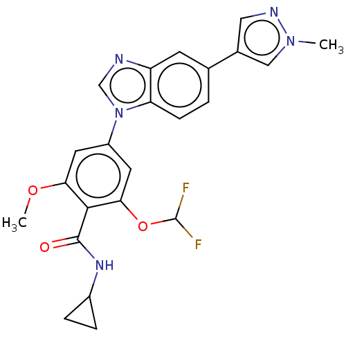 Chemical structure of BindingDB Monomer ID 50621264