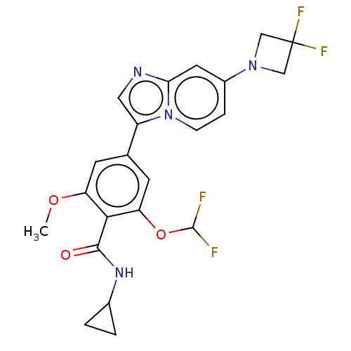 Chemical structure of BindingDB Monomer ID 50621271