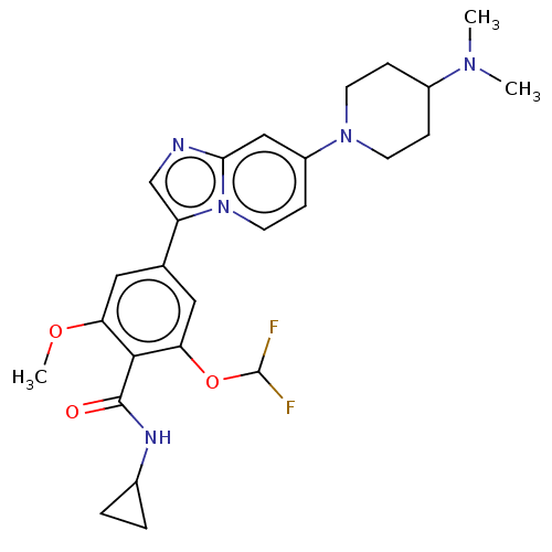Chemical structure of BindingDB Monomer ID 50621276