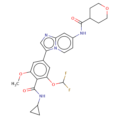 Chemical structure of BindingDB Monomer ID 50621280