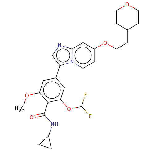 Chemical structure of BindingDB Monomer ID 50621284