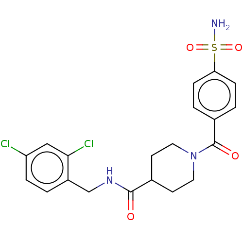 Chemical structure of BindingDB Monomer ID 50621327