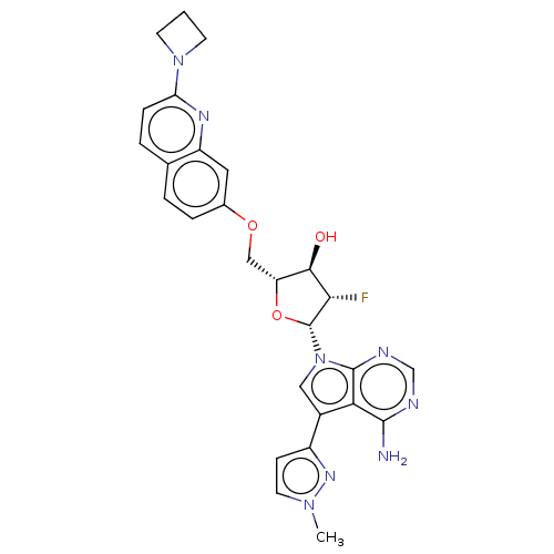 Chemical structure of BindingDB Monomer ID 50621567
