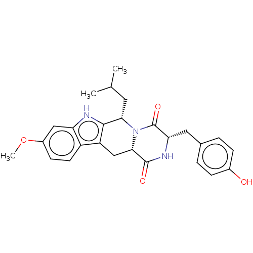 Chemical structure of BindingDB Monomer ID 50621996