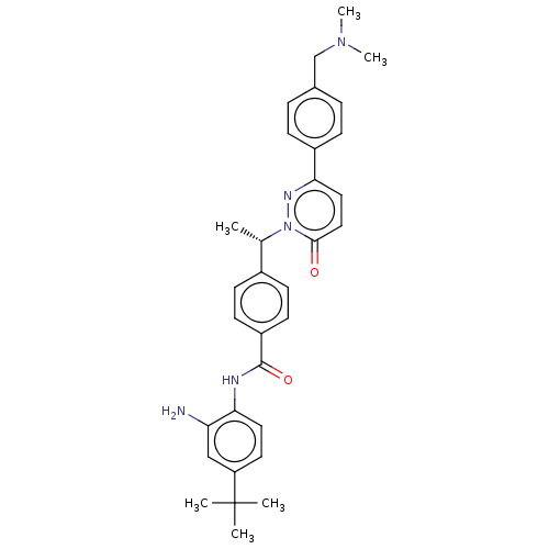 Chemical structure of BindingDB Monomer ID 50622186