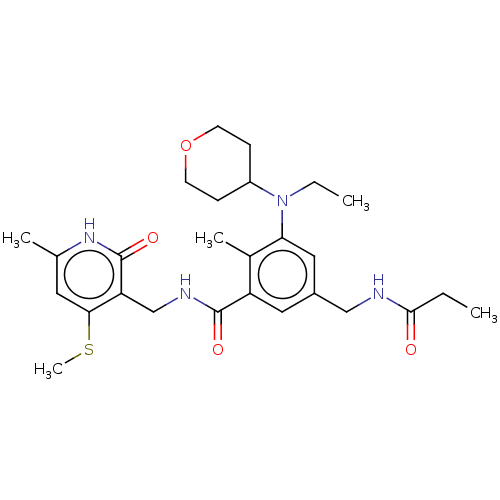 Chemical structure of BindingDB Monomer ID 50622284