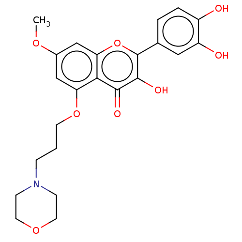 Chemical structure of BindingDB Monomer ID 50623189