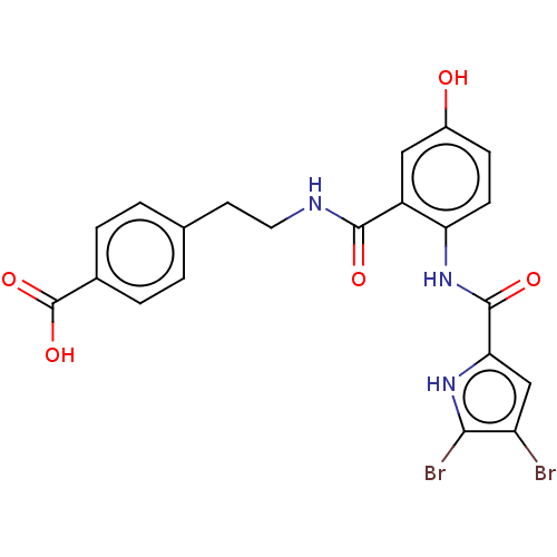 Chemical structure of BindingDB Monomer ID 50623265