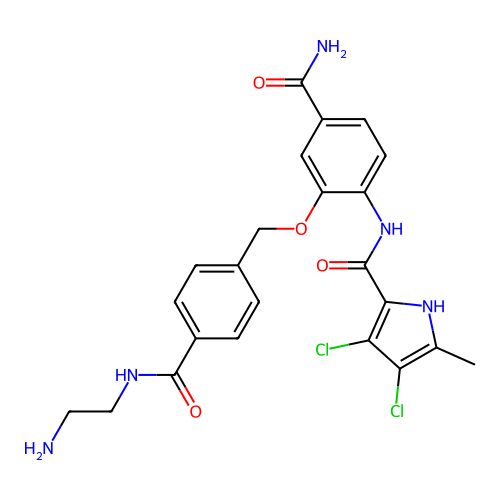Chemical structure of BindingDB Monomer ID 50623278