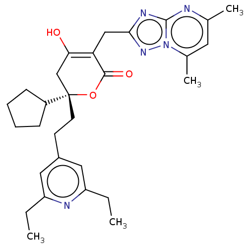 Chemical structure of BindingDB Monomer ID 50623375