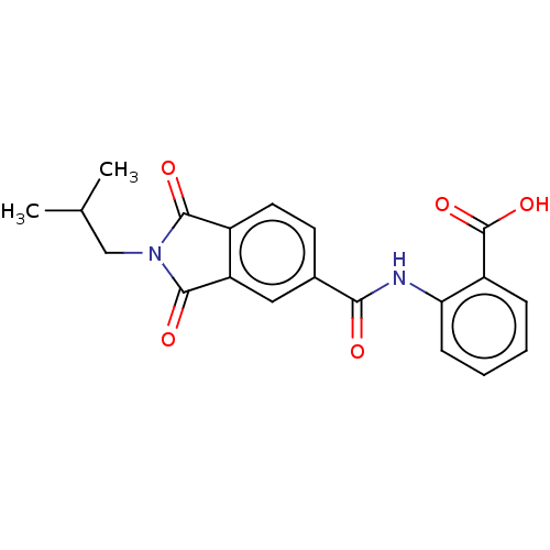 Chemical structure of BindingDB Monomer ID 50623386