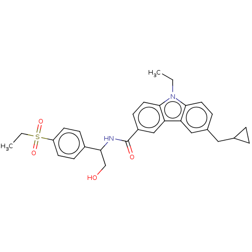 Chemical structure of BindingDB Monomer ID 50623662