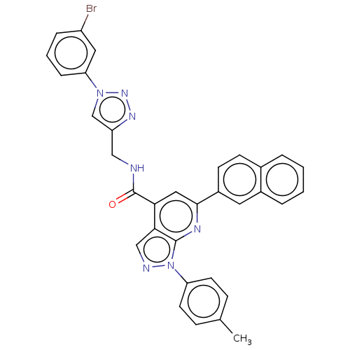 Chemical structure of BindingDB Monomer ID 50623736