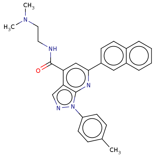 Chemical structure of BindingDB Monomer ID 50623744
