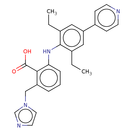 Chemical structure of BindingDB Monomer ID 50624045