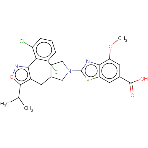 Chemical structure of BindingDB Monomer ID 50624060