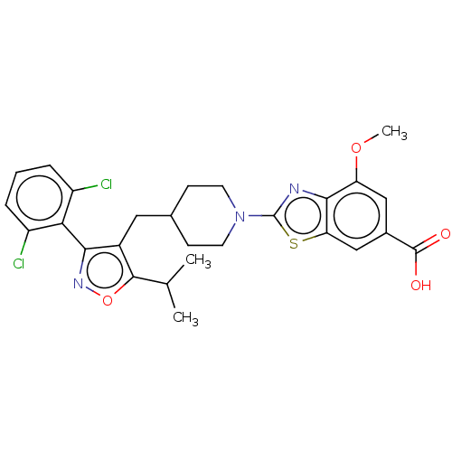 Chemical structure of BindingDB Monomer ID 50624062
