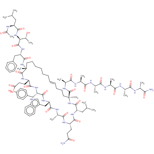 Chemical structure of BindingDB Monomer ID 50624183