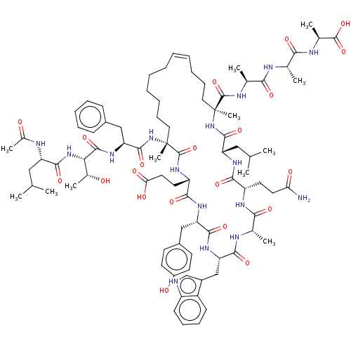 Chemical structure of BindingDB Monomer ID 50624184