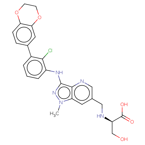 Chemical structure of BindingDB Monomer ID 50624365