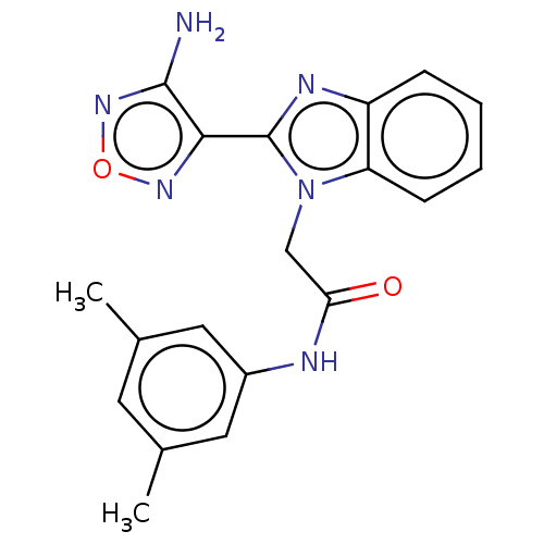 Chemical structure of BindingDB Monomer ID 50624434