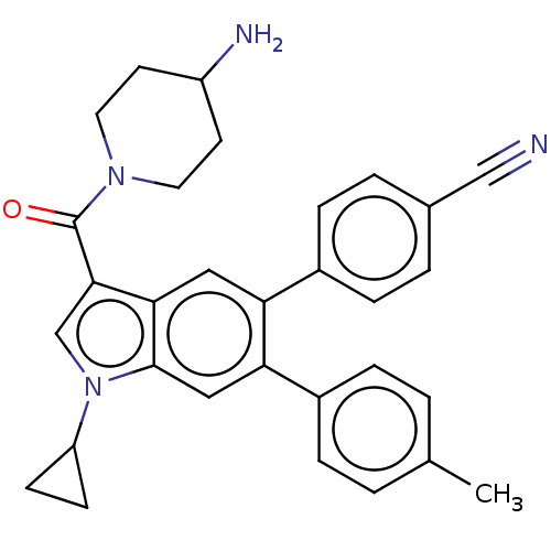 Chemical structure of BindingDB Monomer ID 50624498
