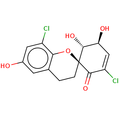 Chemical structure of BindingDB Monomer ID 50624532