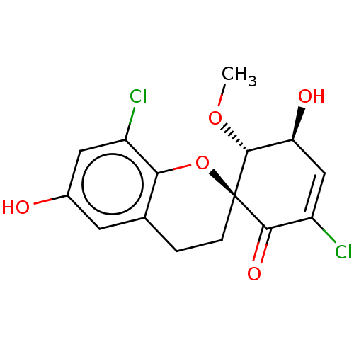 Chemical structure of BindingDB Monomer ID 50624533