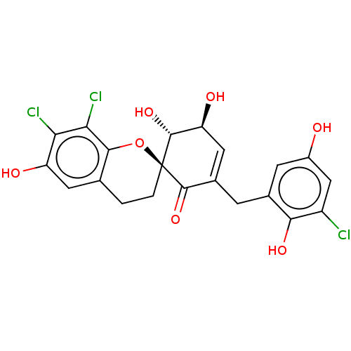 Chemical structure of BindingDB Monomer ID 50624538