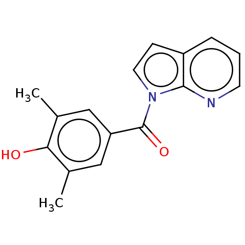 Chemical structure of BindingDB Monomer ID 50624552
