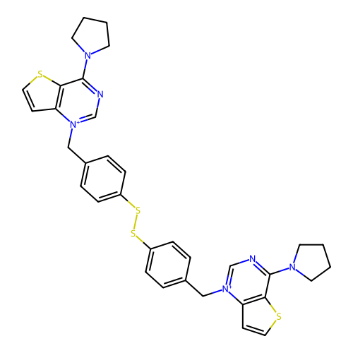 Chemical structure of BindingDB Monomer ID 50625191