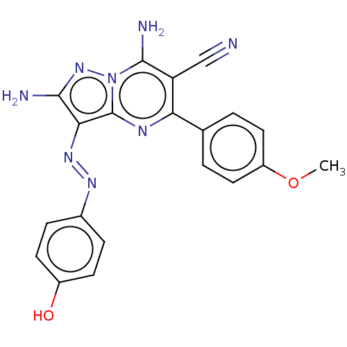 Chemical structure of BindingDB Monomer ID 50625484