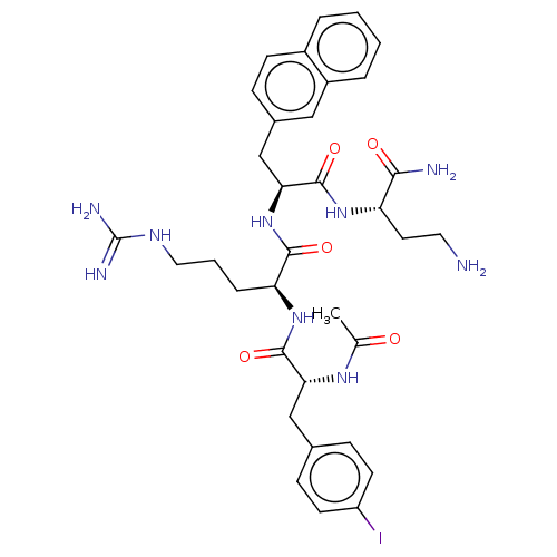 Chemical structure of BindingDB Monomer ID 50625534