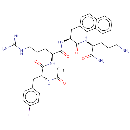 Chemical structure of BindingDB Monomer ID 50625535