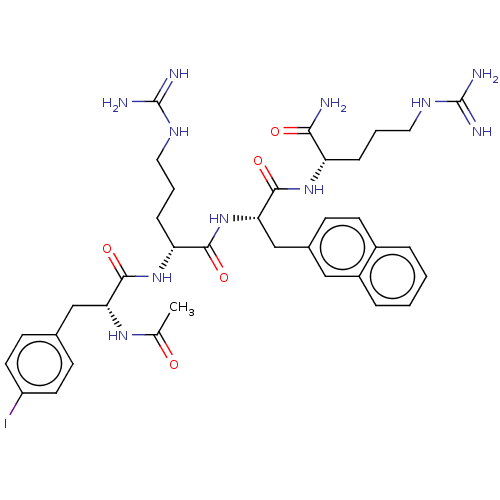 Chemical structure of BindingDB Monomer ID 50625540