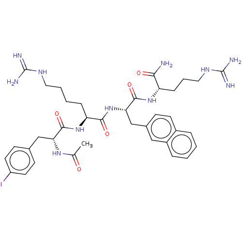 Chemical structure of BindingDB Monomer ID 50625541