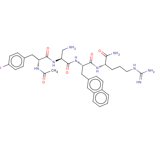 Chemical structure of BindingDB Monomer ID 50625542