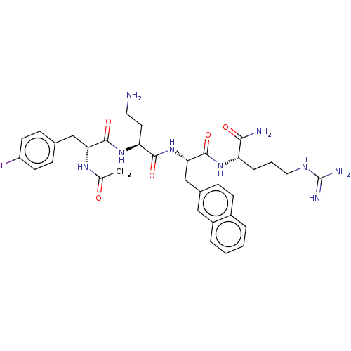 Chemical structure of BindingDB Monomer ID 50625543