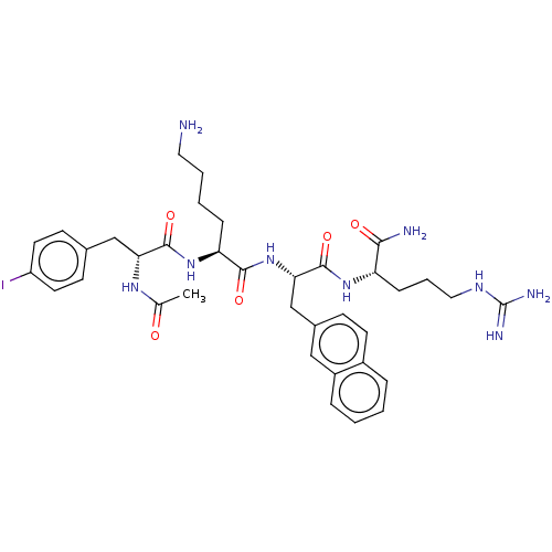 Chemical structure of BindingDB Monomer ID 50625545