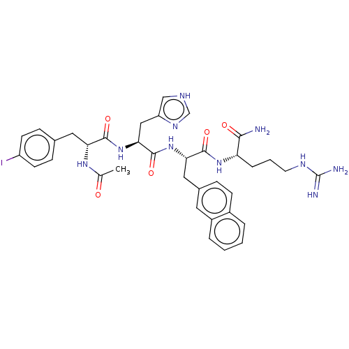 Chemical structure of BindingDB Monomer ID 50625546