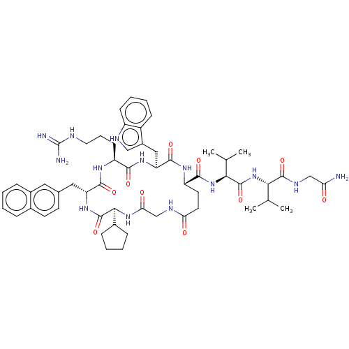 Chemical structure of BindingDB Monomer ID 50625547