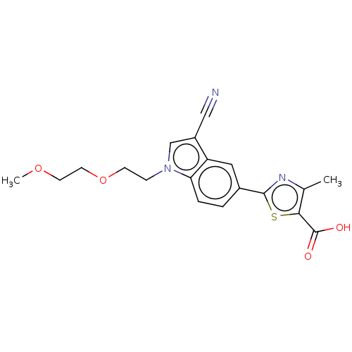 Chemical structure of BindingDB Monomer ID 50625629