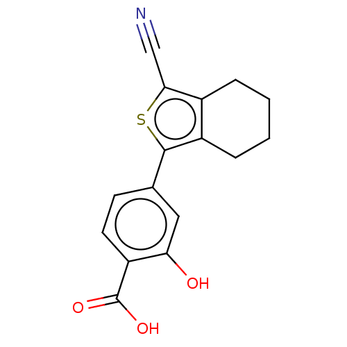 Chemical structure of BindingDB Monomer ID 50625639