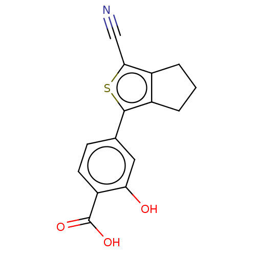 Chemical structure of BindingDB Monomer ID 50625640
