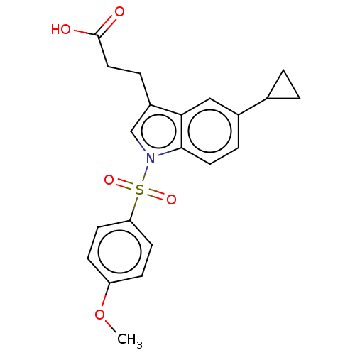 Chemical structure of BindingDB Monomer ID 50625682
