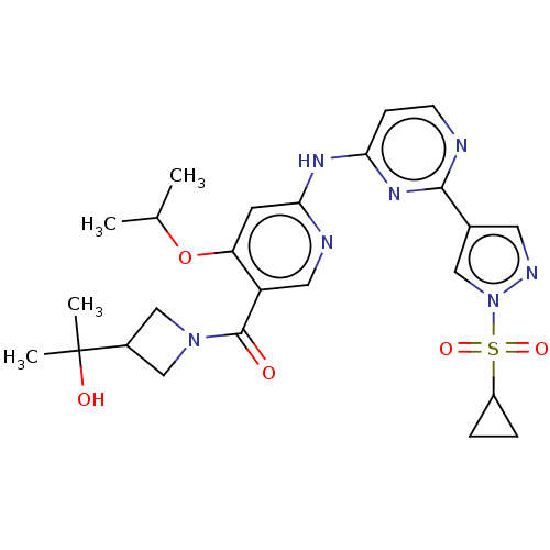 Chemical structure of BindingDB Monomer ID 50625743