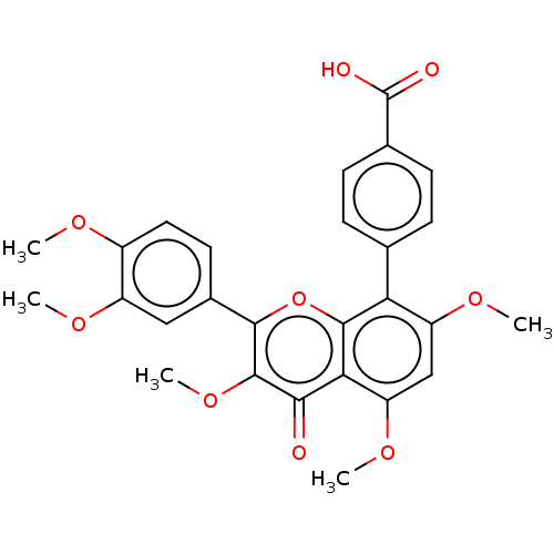 Chemical structure of BindingDB Monomer ID 50625792